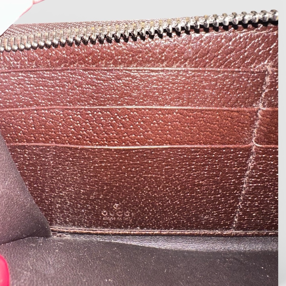 Gucci Guccissima Monogram Zip Wallet - Picture 8 of 8